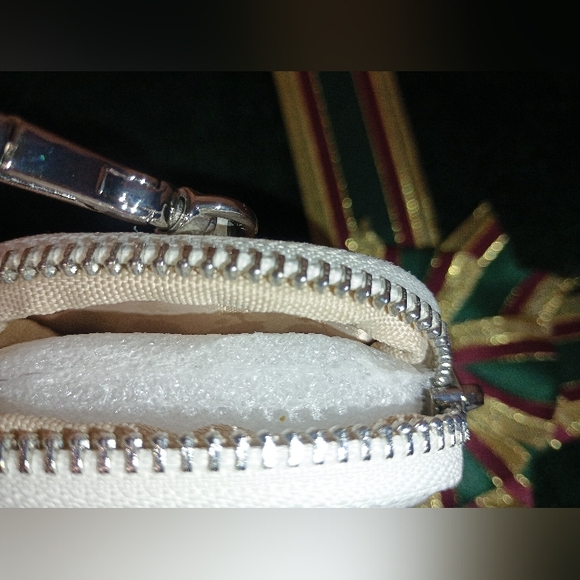 Karl Lagerfeld White Textured Mini Bag
